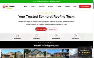 Feze Roofing website