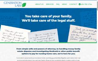 Generation Law website