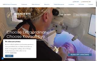 Kovach Eye Institute of Elmhurst website