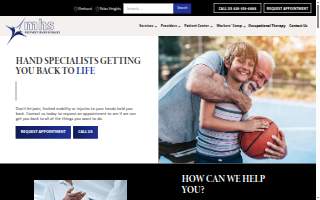 Midwest Hand Surgery website