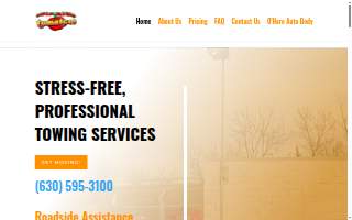 Tomatow Towing & Transport website