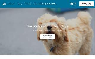 Top Dog Retreat website