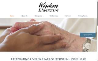 Wisdom Eldercare website