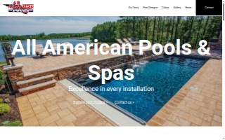 AAA Pools & Spas of Elmwood Park website