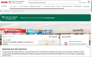 CVS of Elmwood Park website