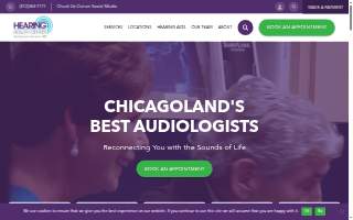 Hearing Health Center of Elmwood Park website