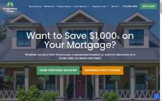 Kingswood Mortgage of Elmwood Park website
