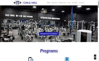Think Fit Club website