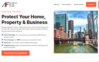 Aaron Fox Law of Evanston website