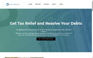 Cole Tax Consulting website