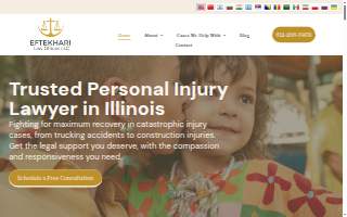 Eftekhari Law Office LLC website