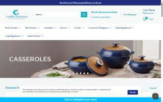 Gandhi Appliances (Official Preethi - Elgi Ultra Distributor) website