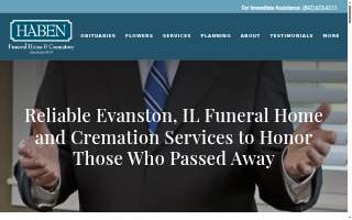 Haben Funeral Home & Crematory website