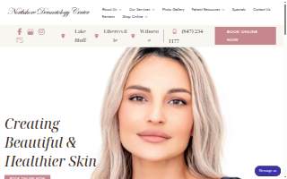 Northshore Dermatology Center - Wilmette of Evanston website