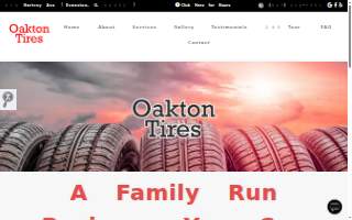 Oakton Tires of Evanston website