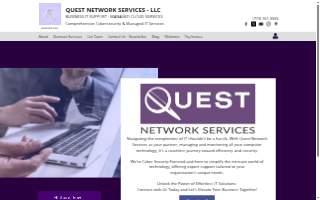 Quest Network Services website