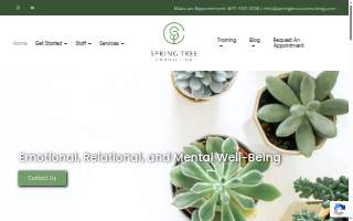 Spring Tree Counseling website