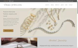 Virag Jewelers Ltd. website