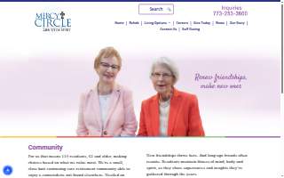 Mercy Circle website
