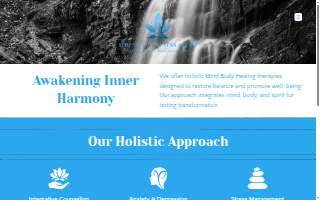 Serenity Yoga & Wellness website