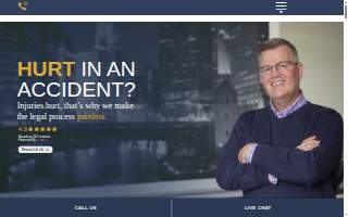 The Kryder Law Group, LLC Accident and Injury Lawyers of Evergreen Park website