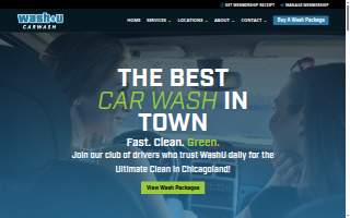 WashU Car Wash of Wheaton website