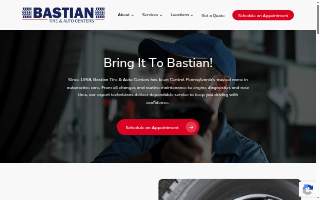 Bastian Home Inspection website