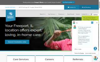 Comfort Keepers of Freeport website