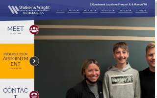 Dr Wright Orthodontics website
