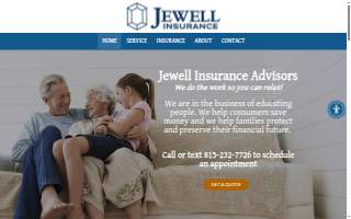 Jewell Insurance website