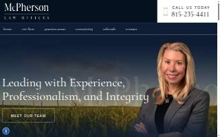 McPherson Law Offices: Malcolm McPherson Heather McPherson website