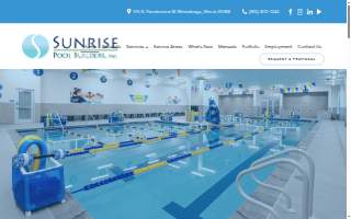 Sunrise Pool Builders, Inc. website