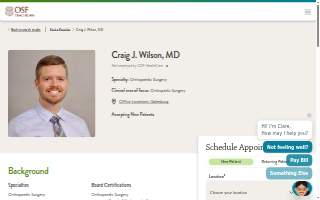 Craig Wilson, MD website
