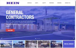 Hein Construction Co Inc website