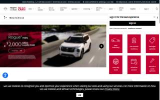 Nissan of Galesburg website