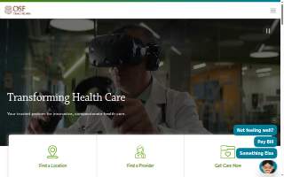 OSF Medical Group - Psychiatry & Behavioral Health website
