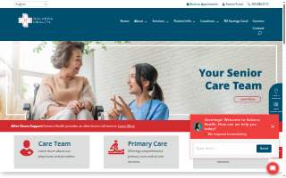 Solvera Health of Galesburg website