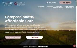 Watson Thomas Funeral Home And Crematory website