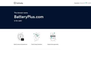 Batteries Plus website