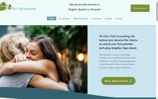 Clear Path Counseling website