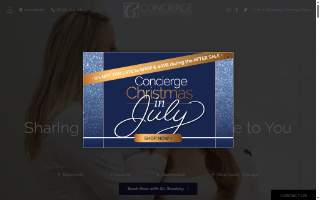 Concierge Aesthetics and Plastic Surgery website