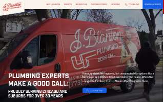J. Blanton Plumbing, Sewer and Drain website