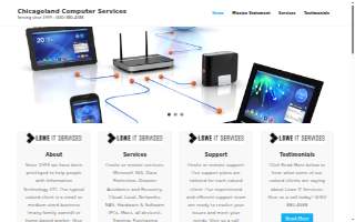 Lowe IT Services website