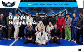 Olympus Grappling Arts of Geneva website