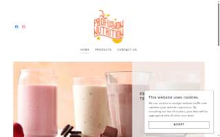 ProFusion Nutrition website