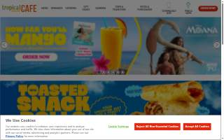 Tropical Smoothie Cafe of Geneva website