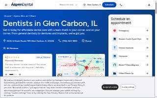 Aspen Dental - Glen Carbon website