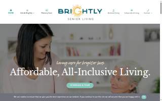 Brightly Senior Living website