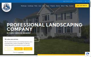 Creekside Landscapes website