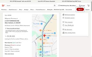 Walgreens of Glen Carbon website